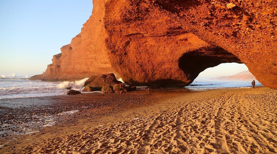 Playa de Legzira desde Agadir